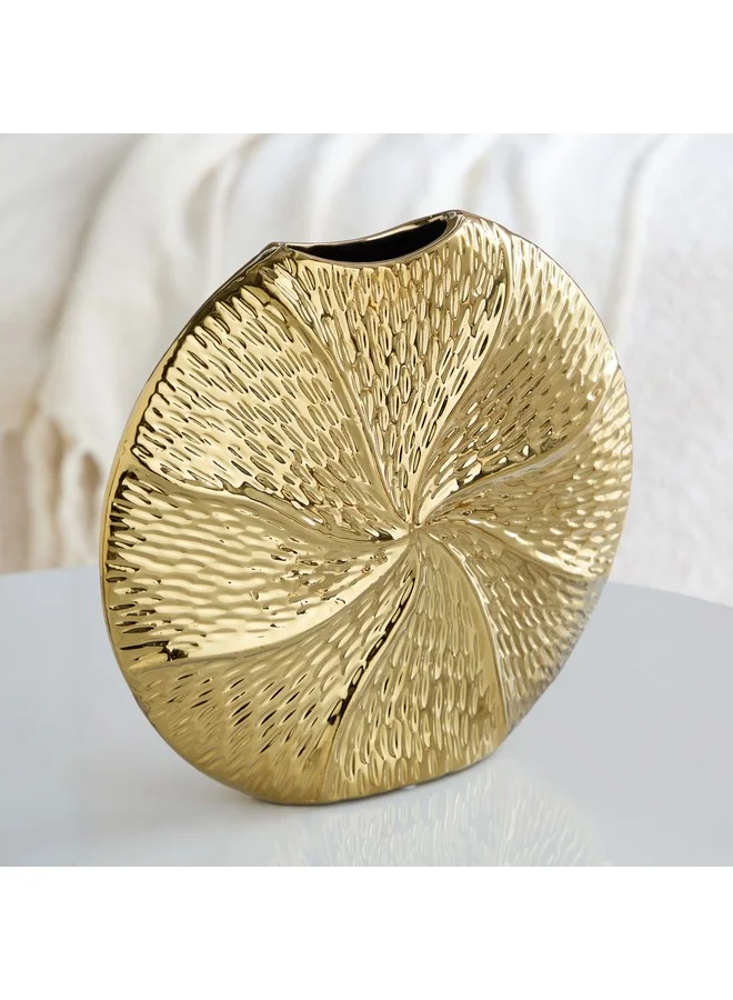 Home Box Titany Ceramic Round Vase 29 x 6.5 x 28 cm