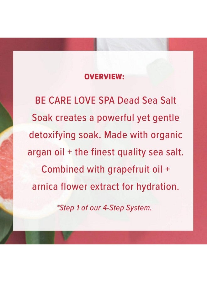 BCL SPA Dead Sea Salt Soak Pink Grapefruit, 16 oz - Image 3
