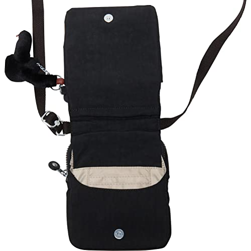 KIPLING KIPLING Kipling Women's New Eldorado Minibag, Lightweight Crossbody, Nylon Travel Bag (Small, Black Tonal) - Image 3