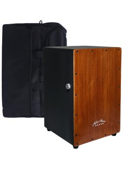 Mike Music Cajon Drum, Wooden Percussion Cajon Box Drum Instrument with Internal Snare Strings, Upgrade Adjustable Cajons Hand Drums with Dedicated Backpack Cajon Bag, Hand Percussion Instruments Beat Box-Brown  - Image 1