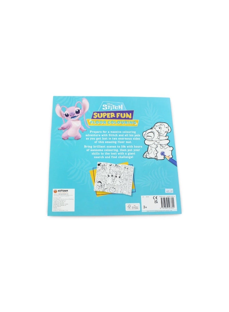 Igloo Books Disney Stitch Super Fun Floor Colouring Book - Image 2