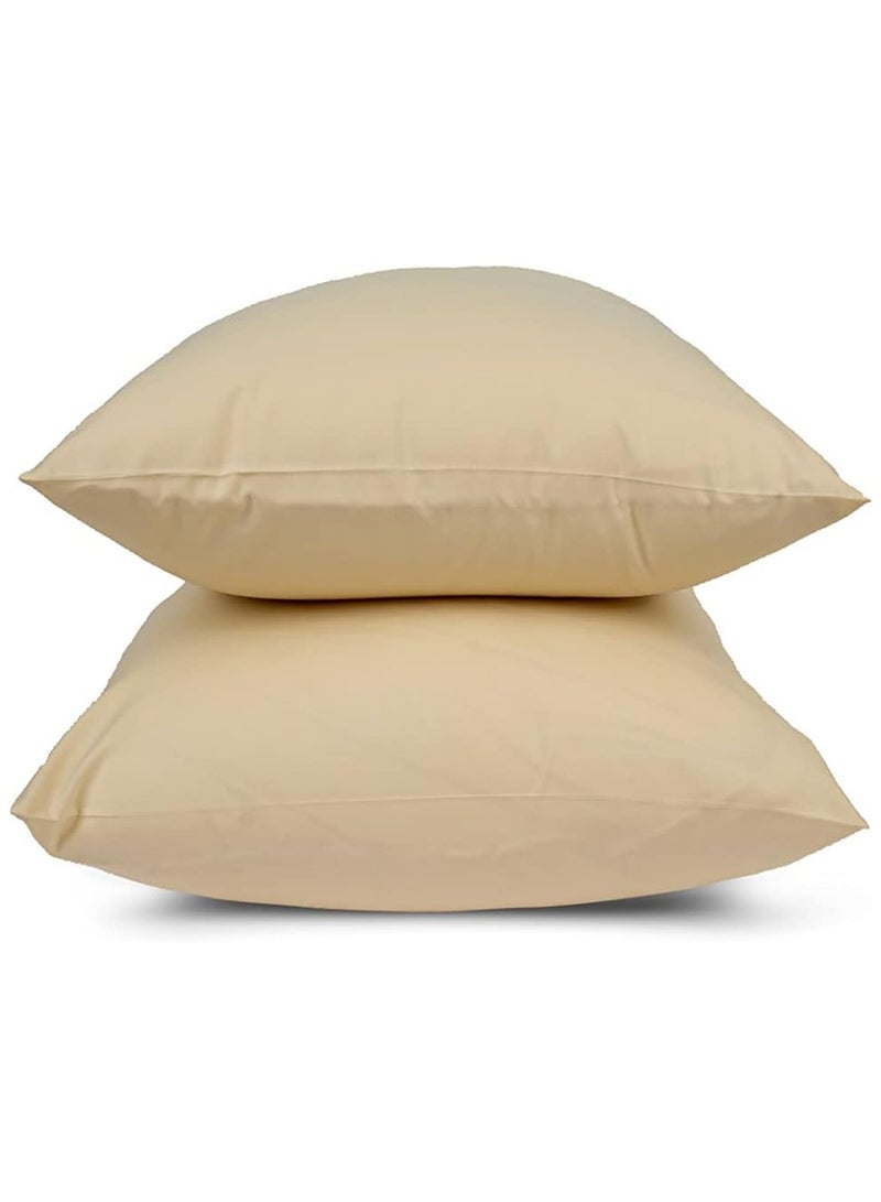 Portal 2 Piece Linen Pillow Cover Set 50*70cm (Cream) - Image 2