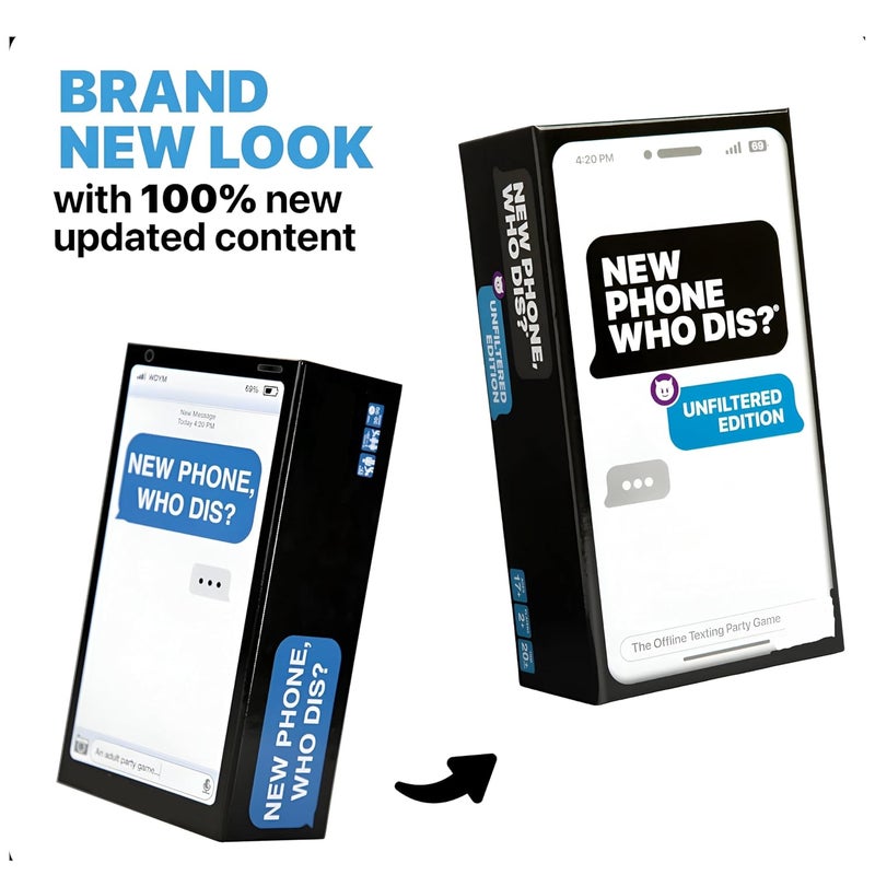 Tickles New Phone, Who Dis? – Hilarious Offline Text Messaging Party Game Perfect for Game Nights & Group Fun Adults & Teens (Ages: 17+ Years, Players: 3-20+) - Image 5