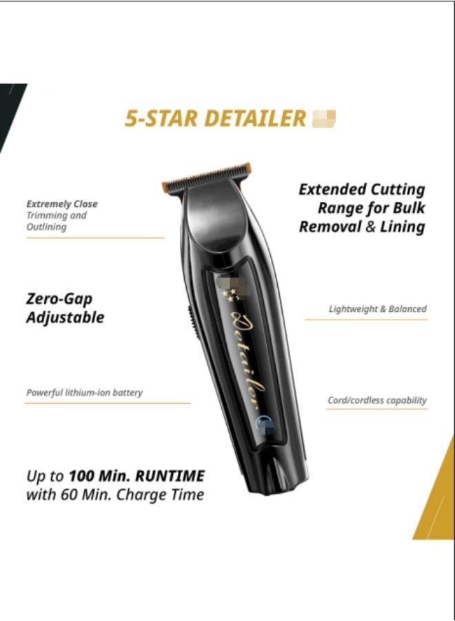 Men's Electric Hair Clipper and Body Trimmer Set, Safe and Practical, Two-Blade Shaver Combo (8184-8171) - Image 2