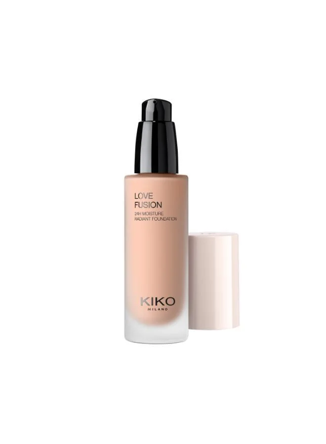 Kiko Milano WARM ROSE LOVE FUSION 24H MOISTURE RADIANT FOUNDATION for Women | Best Price UAE