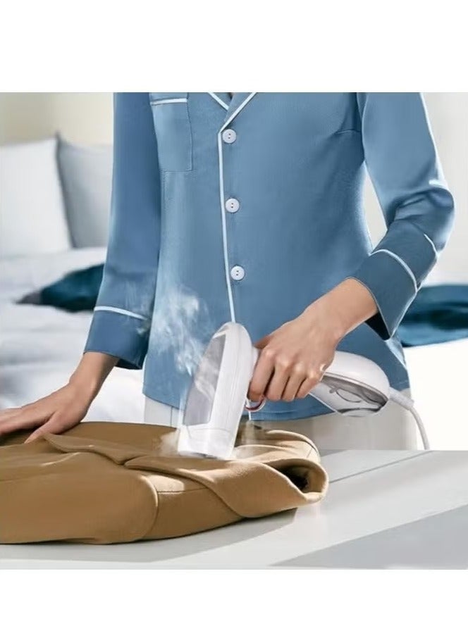 Denx Travel Steamer for Clothes 1500W Foldable Handheld Clothing Wrinkles Remover for Garments 120ml Detachable Water Tank 2-Second Fast Heat-up Portable Fabric Steamer with Brush and Measuring Cup - Image 5