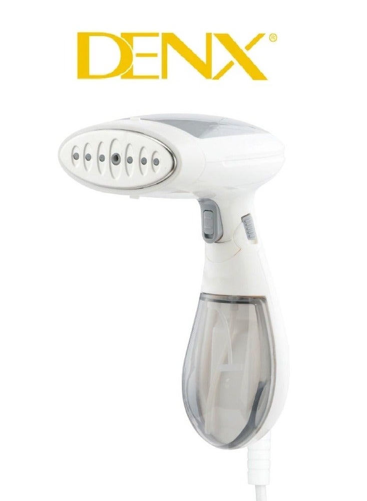 Denx Travel Steamer for Clothes 1500W Foldable Handheld Clothing Wrinkles Remover for Garments 120ml Detachable Water Tank 2-Second Fast Heat-up Portable Fabric Steamer with Brush and Measuring Cup - Image 2