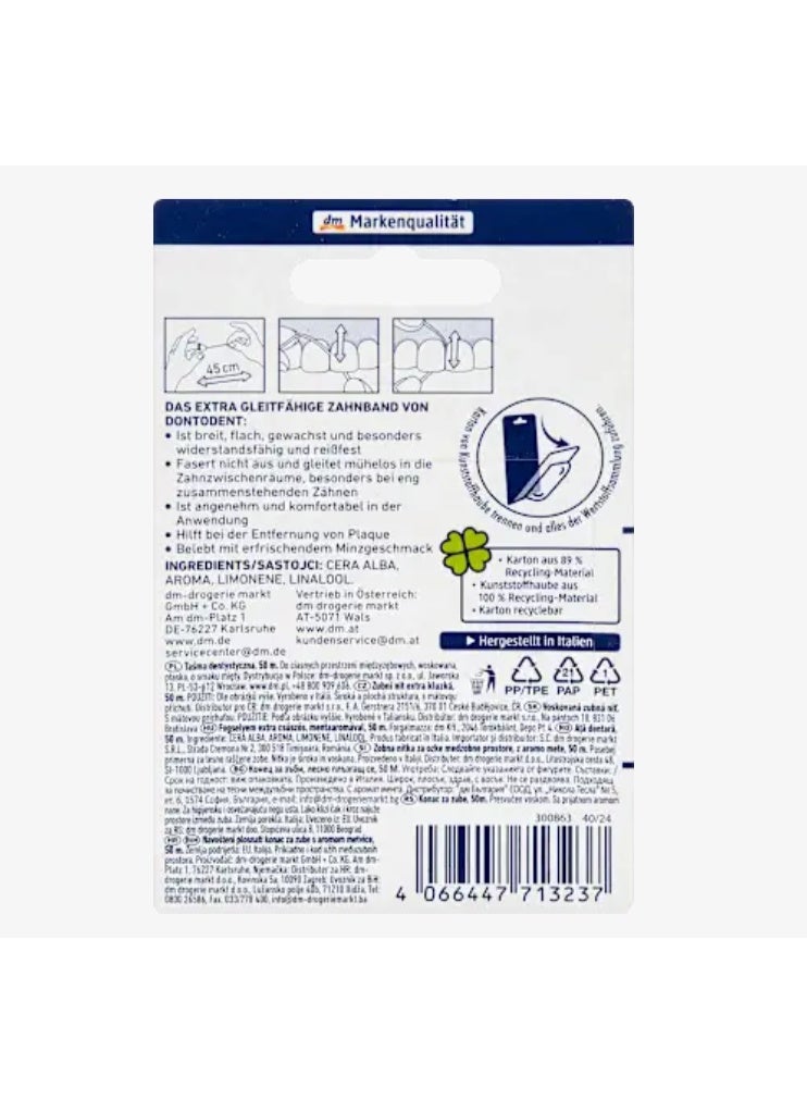 Dontodent extra-lubricated dental tape 50 m - Image 2