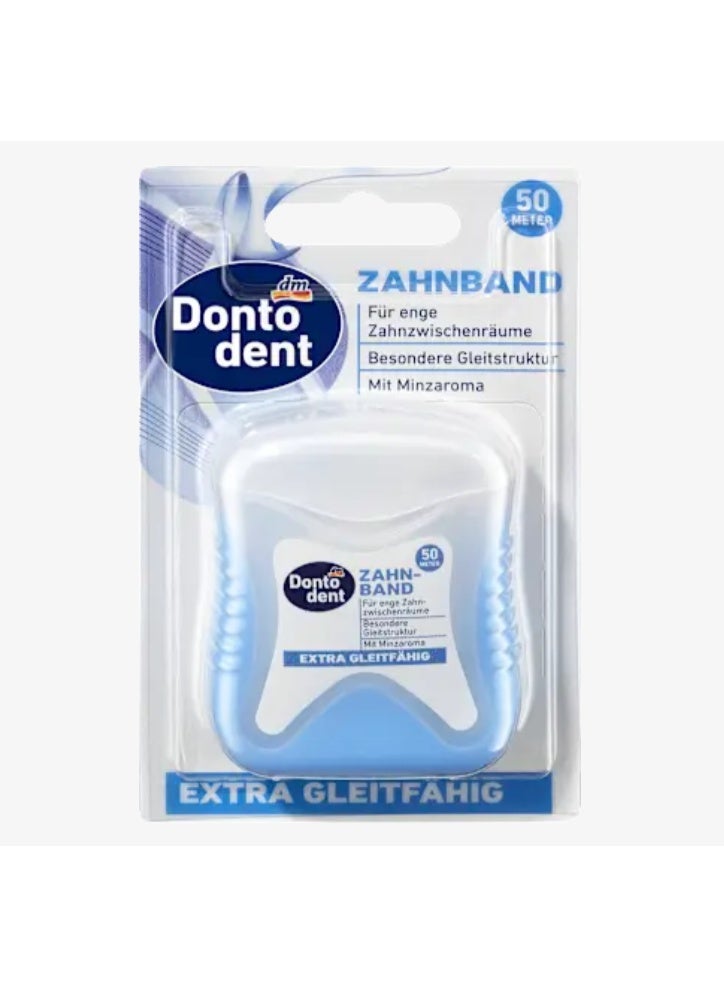Dontodent extra-lubricated dental tape 50 m - Image 1