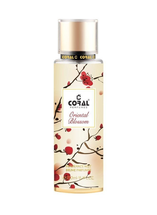 Coral ORIENTAL BLOSSOM for Women Fragrance Mist 250ml 