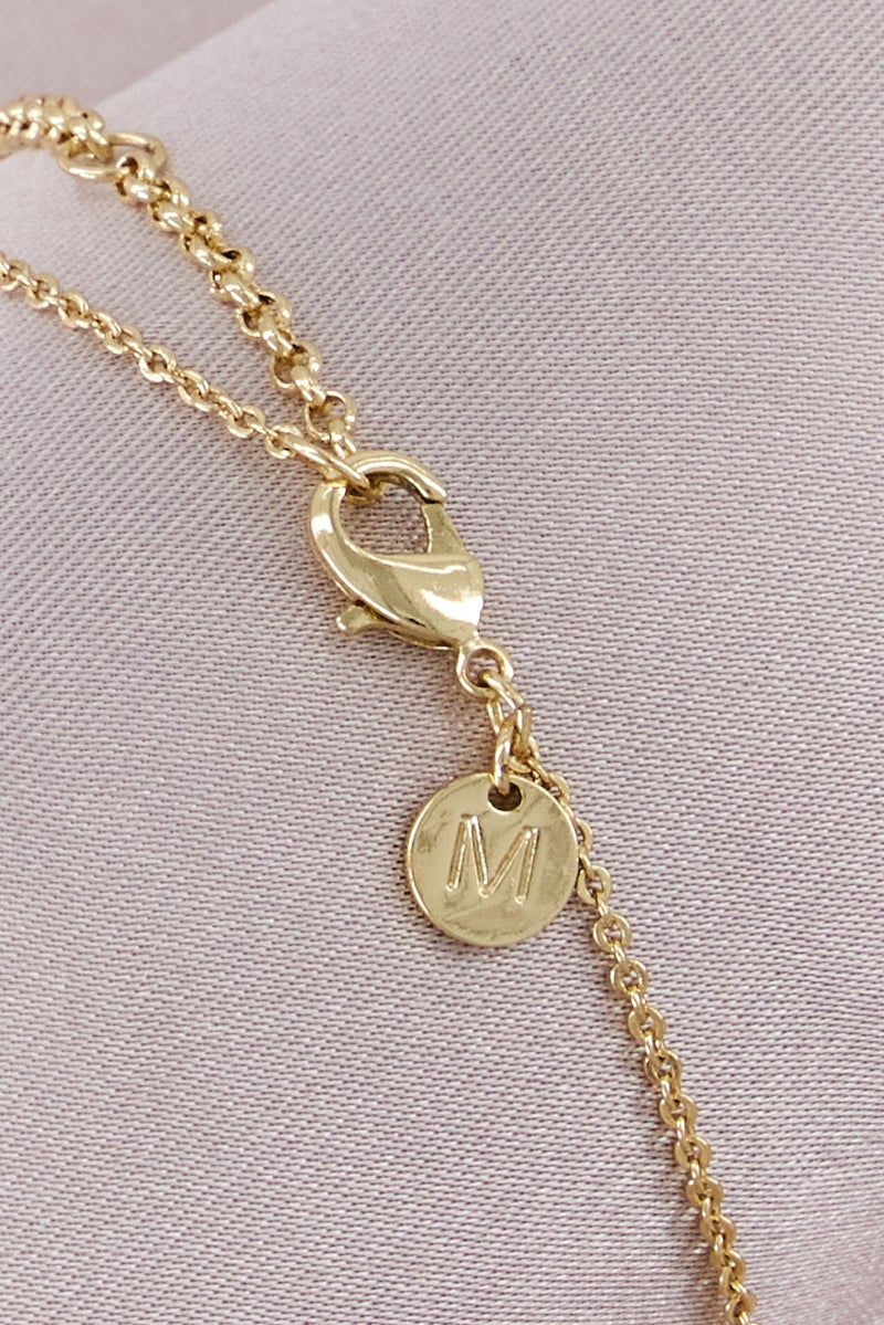 Mestige Women Paisley Necklace, Gold  - Image 4