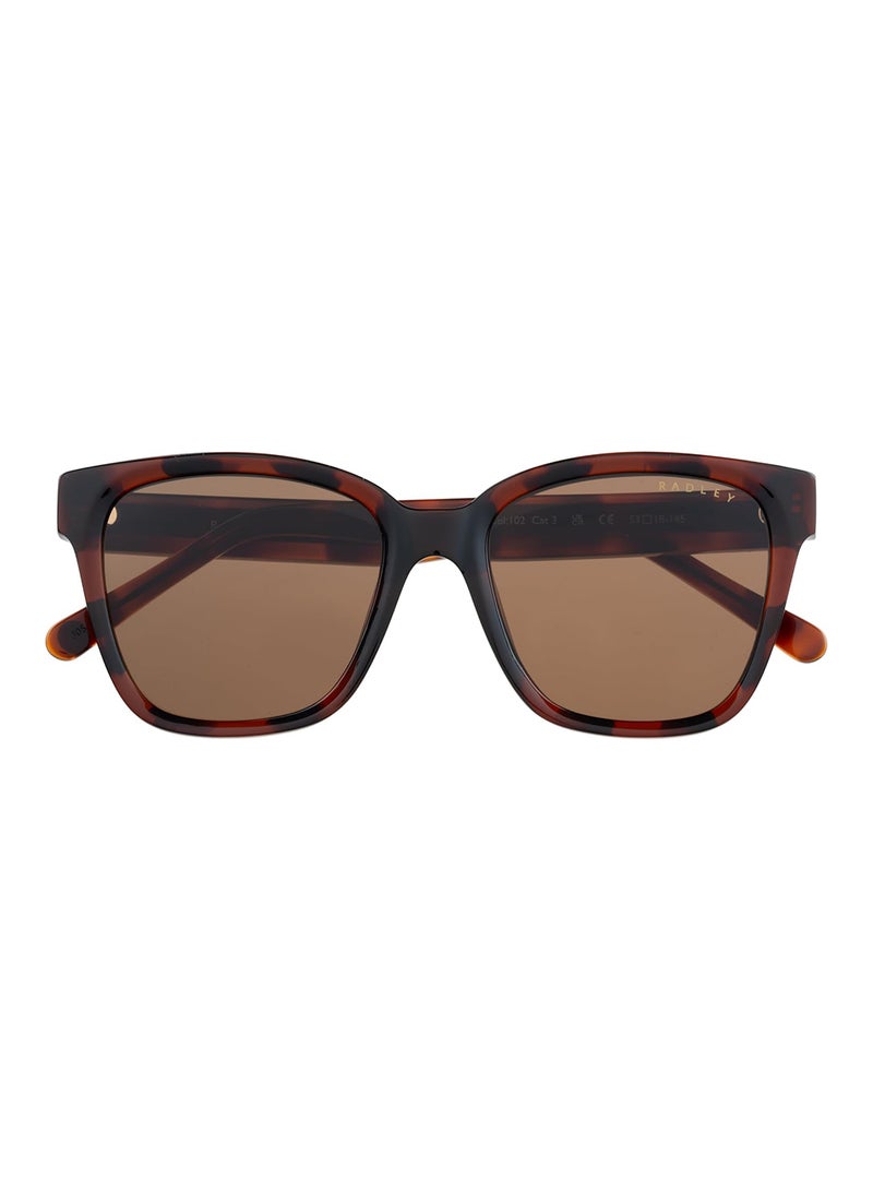 Radley نظارات شمسية مربعة للنساء RDS-6521 ملونة بني 53 مم - Image 2