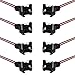 QKYS 8 PCS Fuel Injector Connector Fuel Injector Connector with Extended Pigtail Wiring Harness Copper Core Plug EV1 OBD1 Plug Wire Harness Pigtail Wiring Loom Fit for RC Bosch Honda Ford Toyota - Image 2