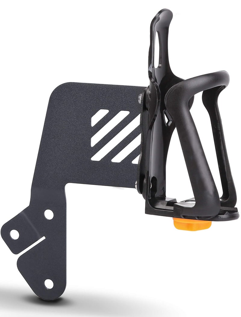 Savadicar Door Cup Holder Compatible with Jeep Wrangler (JL) & Gladiator (JT) 2018-2025, Fit Standard Bottles 2.2 to 3.1 Inch, Extension Accessories for Jeep, Right Side, Black - Image 1