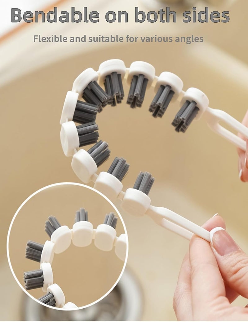 New Flexible Gap Cleaning Brush Bendable Brush Crevice Cleaning Brush for Bathroom Kitchen Faucets Corners Taps  - Image 3