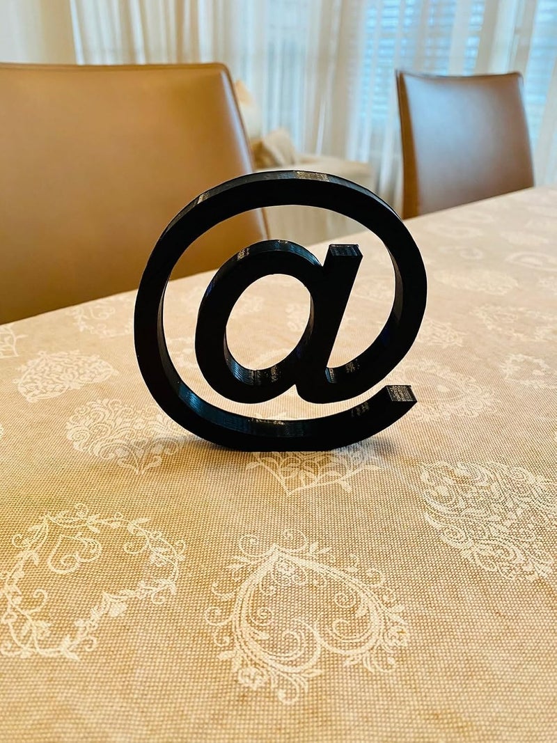 EROTNGO Free Standing Symbol Minimalist Plastic Figure for Desk and Home Decor for Engineers Software Developers and Web Designers - Image 4