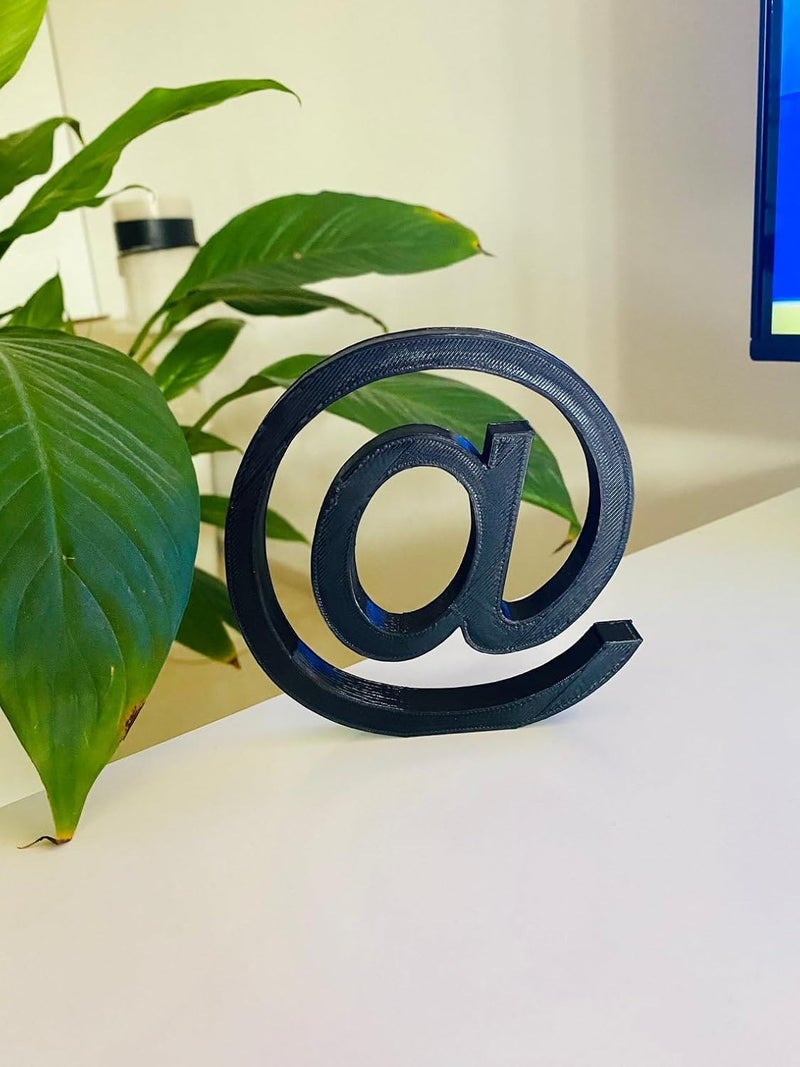 EROTNGO Free Standing Symbol Minimalist Plastic Figure for Desk and Home Decor for Engineers Software Developers and Web Designers - Image 2