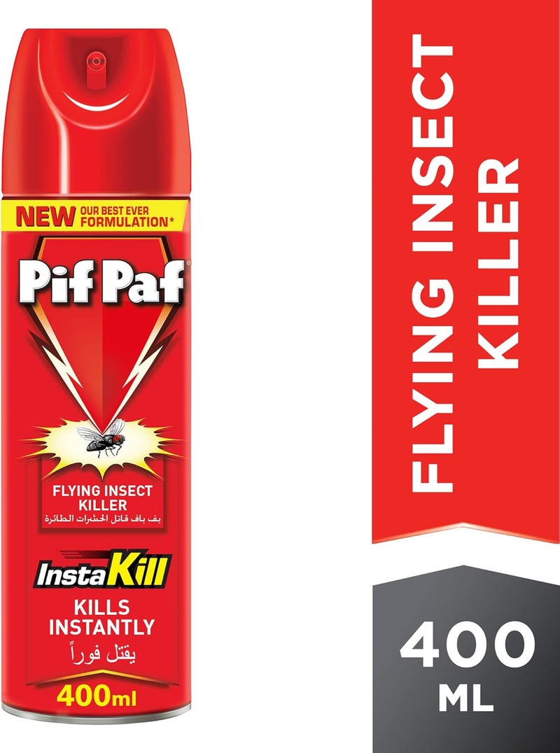 Pif Paf Mosquito & Fly Killer Spray - 400 ml x 3 - Image 2
