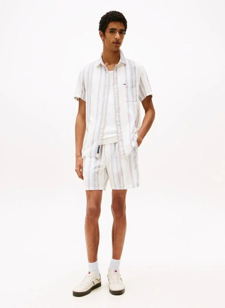 TOMMY JEANS Slub Beach Shorts