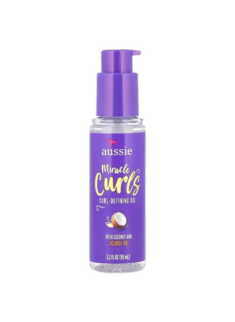 Aussie, Miracle Curls, Curl-Defining Oil, 3.2 fl oz (95 ml)