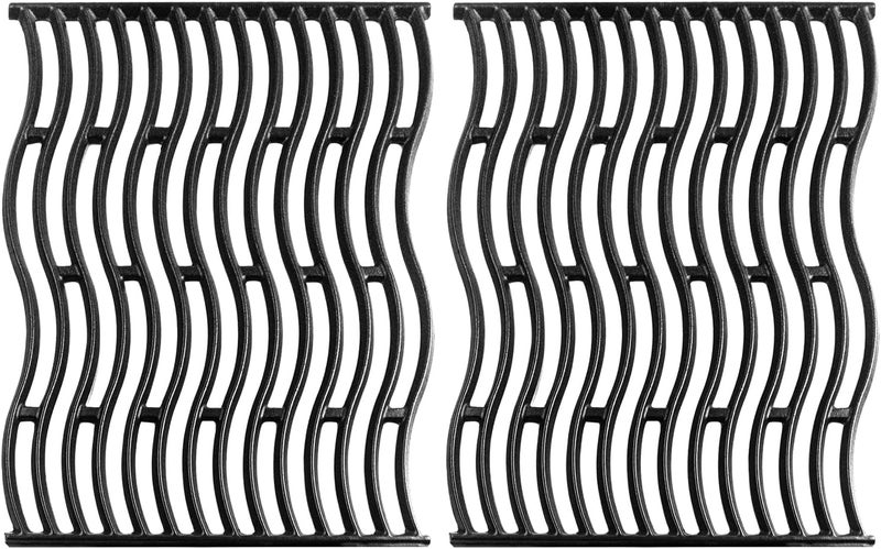 Zemibi Grill Grates Replacement for Napoleon Prestige PRO 500 Gas Grills, Cast Iron Grill Cooking Grids, 17 3/4", 2 Pack - Image 1