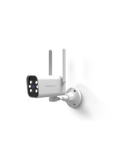 Philips Philips 2-megapixel home bullet camera with 4mm lens with H.264, motion detection, full-color night vision, two-way audio, cloud and TF card storage performance 4000 Series home IP camera TAI4510/70  - Image 1