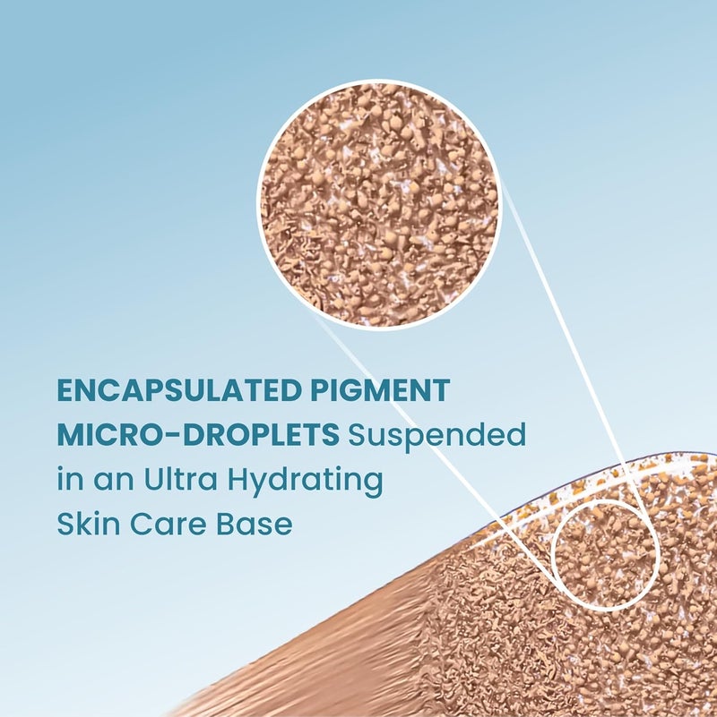 LAMIOR Glow Burst Encapsulated Foundation 30ml  Indias First MicroDroplet Formula for Radiant Glow  Lightweight UltraHydrating Skincare Makeup Hybrid  LongLasting Coverage  98 Natural Ingredients - Image 4