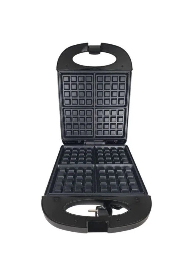 sokany 4 Slice Waffle Maker/Double Side Heating/Non-Stick Coating-1200W(SK-08035) - Image 1