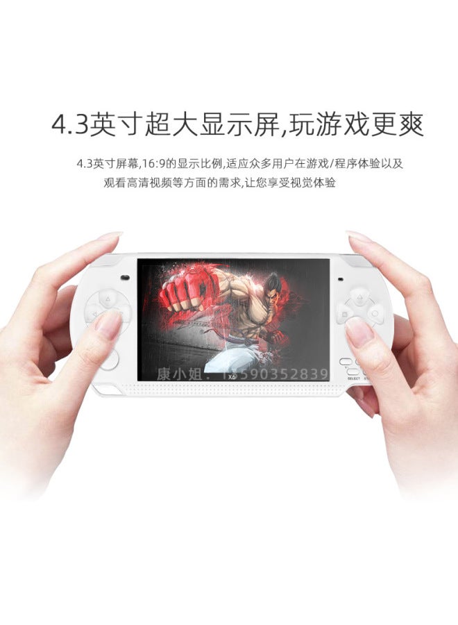 Neutral Upgraded X6 Handheld Psp Game Machine 4.3 "color Screen 128-bit Arcade Gba Children's Toy Fc Handheld Machine - Image 1