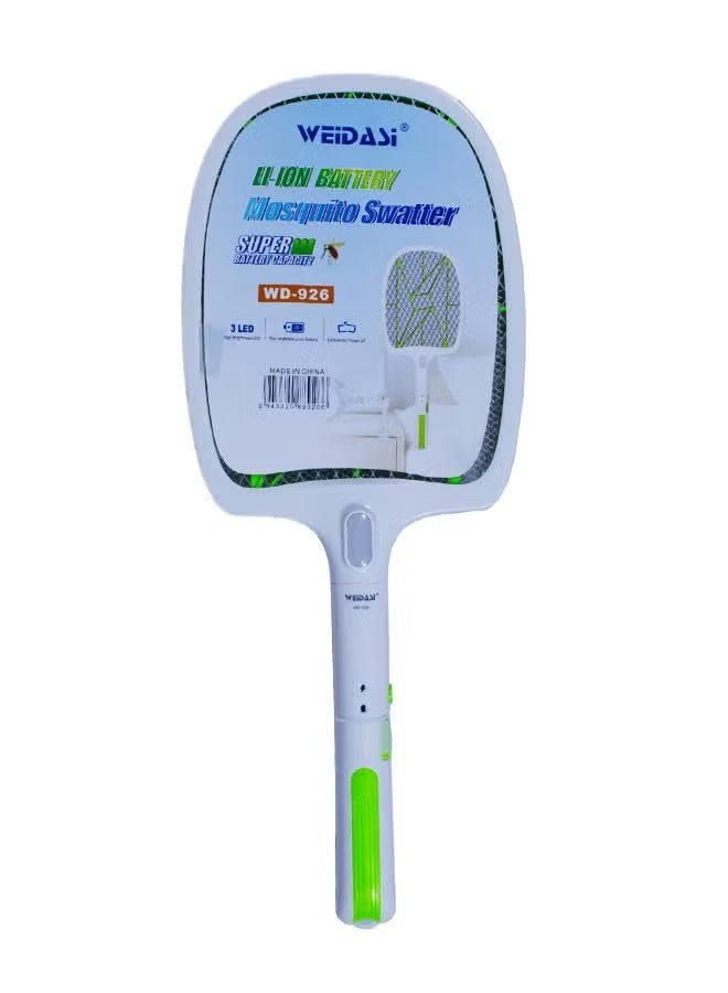 WEIDASI Rechargeable Mosquito Insect & Fly Killer Electric Bat Handheld Swatter Racket - Image 3