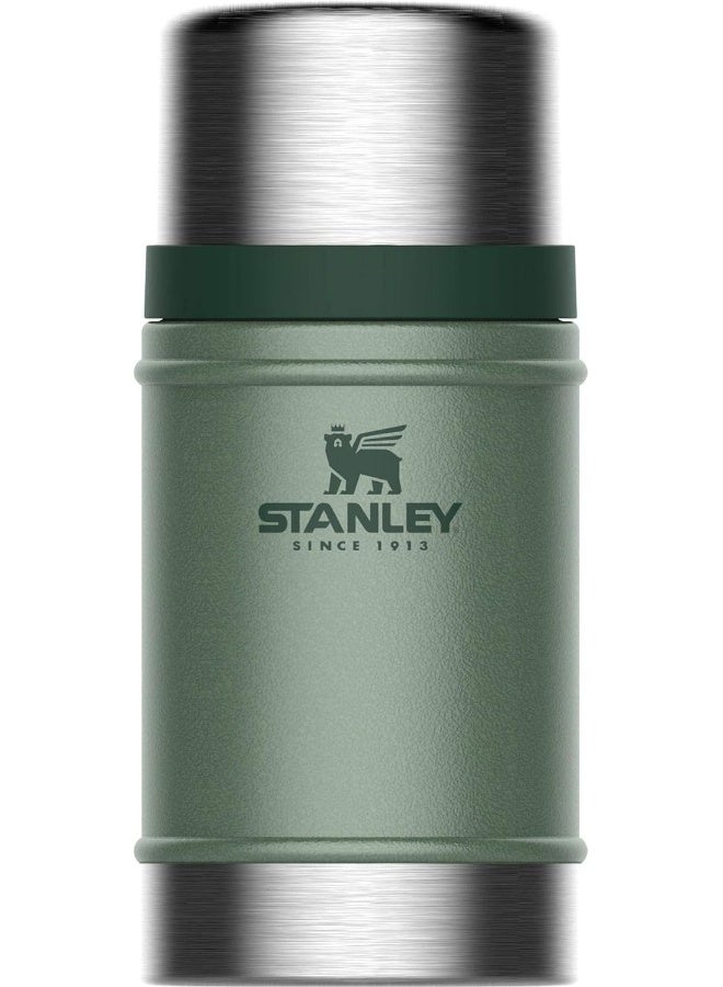 Stanley Classic Legendary Food Jar 0.7L / 24OZ Hammertone Green – BPA FREE Stainless Steel Food Thermos | Hot for 15 Hours | Leakproof Lid Doubles as Cup | Dishwasher Safe | Lifetime Warranty - Image 5
