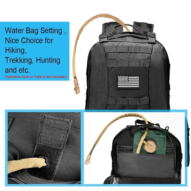 CVLIFE Tactical Backpack Military Army Rucksack 60L Large Assault Pack Detachable Molle Bag - Image 4