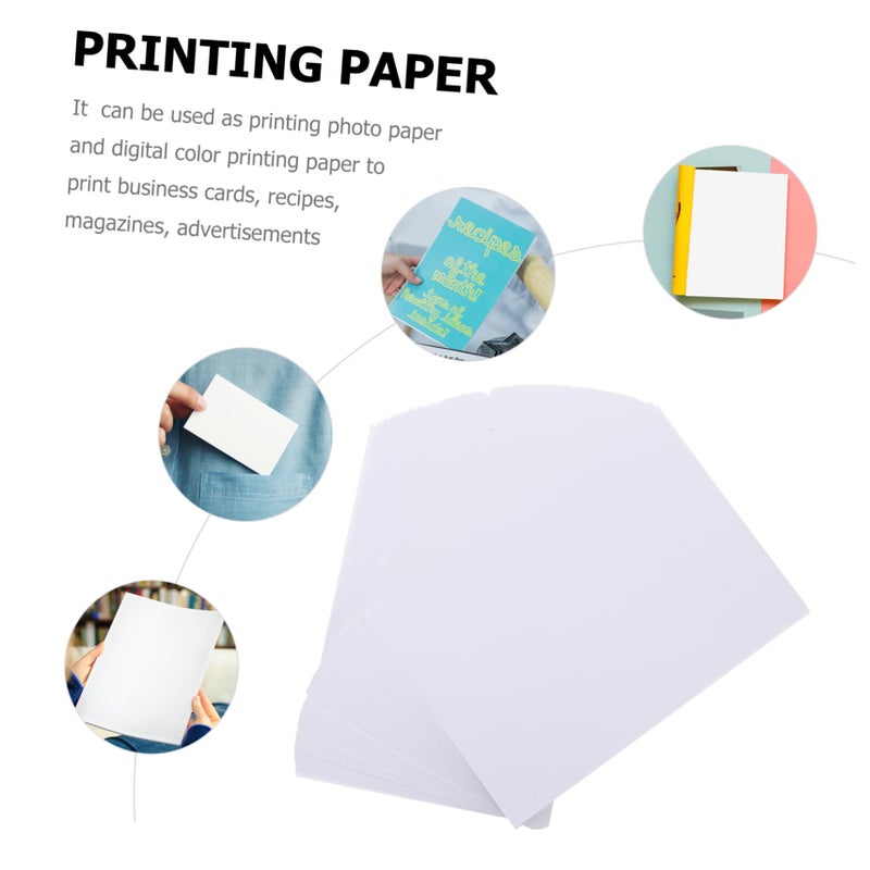 A5 High Glossy Photo Paper 100 Sheets Double Sided Copper Coated - Image 4