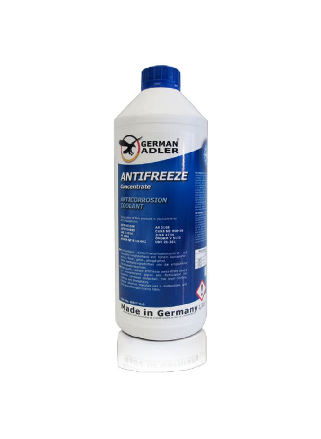 GERMAN ADLER - German Adler Antifreeze Concentrate 12 Plus Coolant 1.5 L BLUE - Image 1