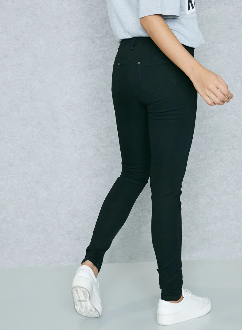 Missguided Lawless Mid Rise Superstretch Jegging