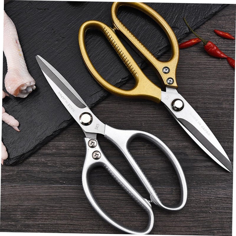 Heavy Duty Stainless Steel Kitchen Shears For Cutting Meat Poultry Chicken Bone - Image 5