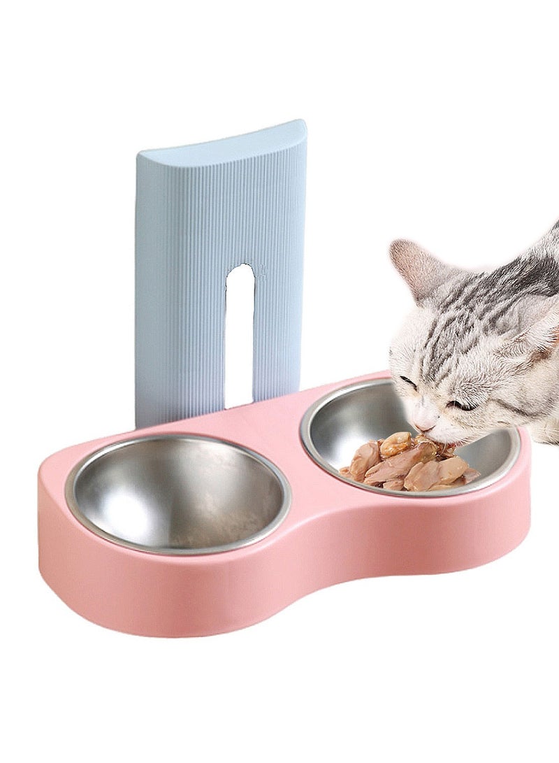 كيدل تعليق نوع قفص الحيوانات الأليفة تغذية القط موزع المياه القط تغذية الكلب القط التلقائي وعاء الشرب الكلب القط أرنب قفص نوع التغذية صينية - Image 1