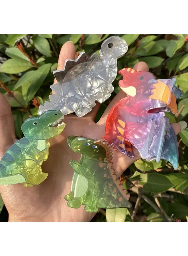 Pterosaur Hair Claw Clip Women Beach Dinosaur Hair Accessory - Image 3