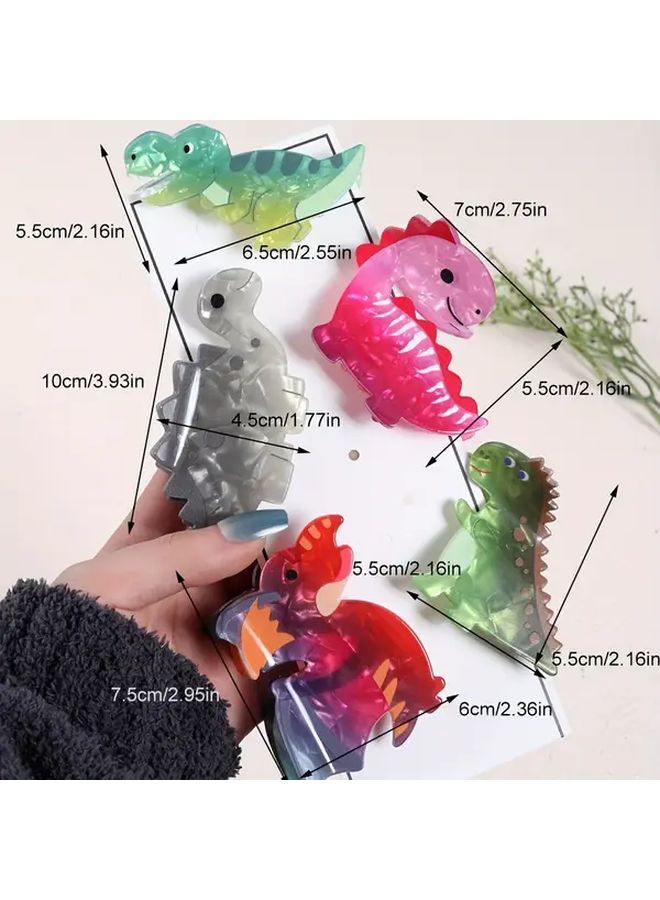 Pterosaur Hair Claw Clip Women Beach Dinosaur Hair Accessory - Image 4