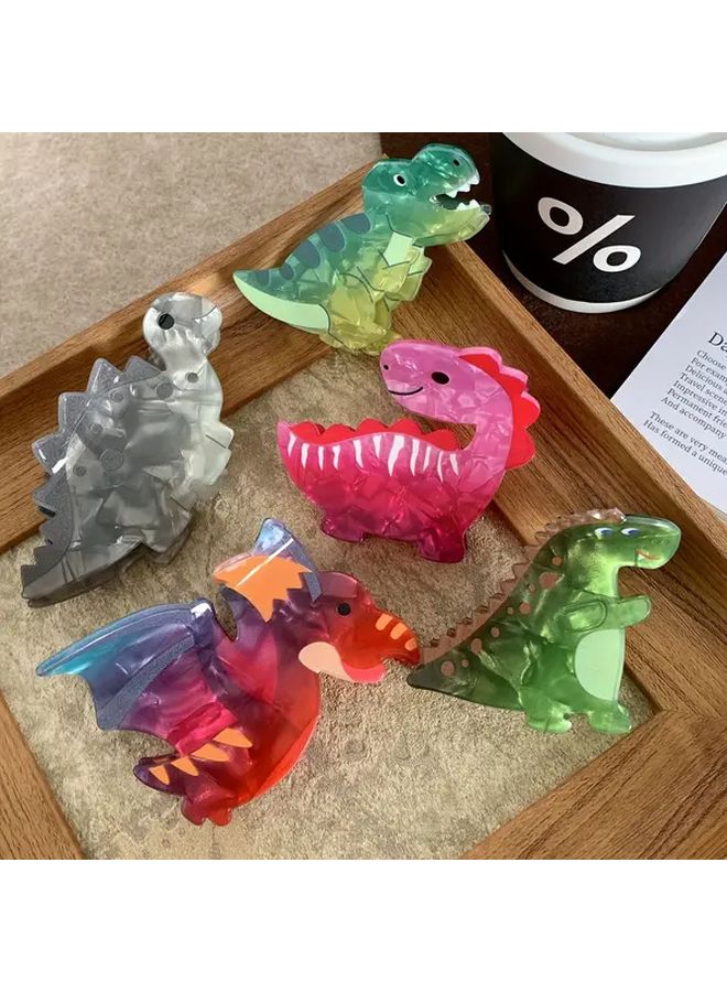 Pterosaur Hair Claw Clip Women Beach Dinosaur Hair Accessory - Image 1