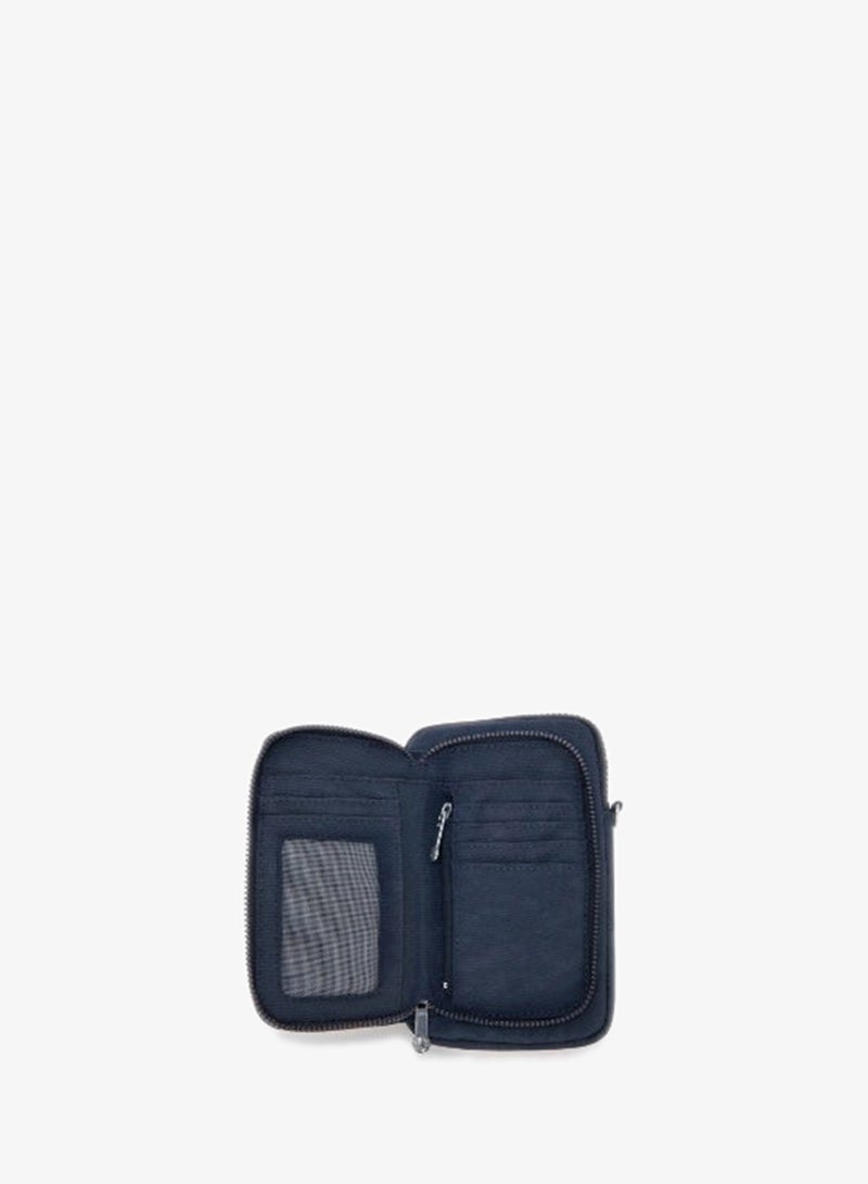 kipling Telmo Small Wallet with Removable Crossbody Strap Blue Bleu - Image 2