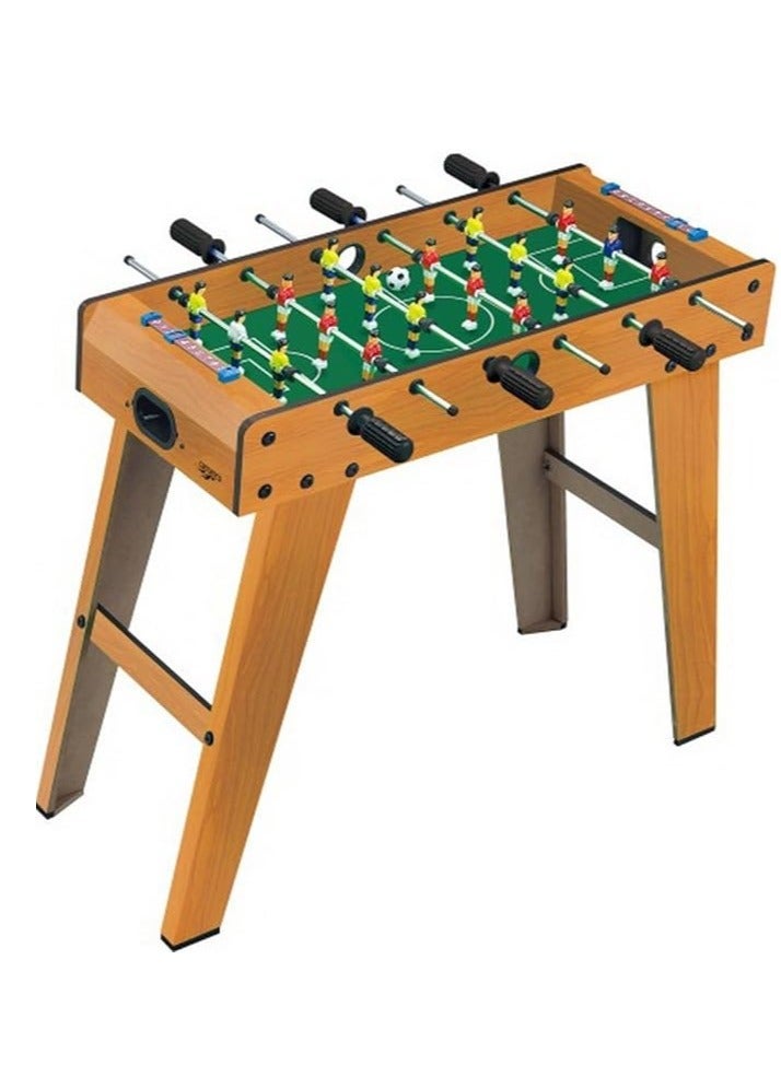 Soccer Supplement Football Soccer Table Board Game 6 Rods For Adults And Kids Wooden Foosball Board Game 69x37x65cm - Image 1