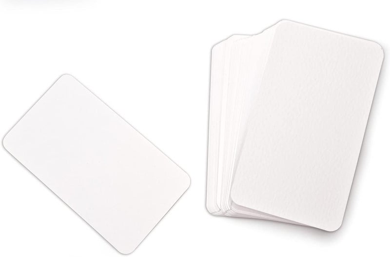 PPAPPAPPIYO 3.5x2 Blank color index cards (100) Paper - Blank (white) - Image 4