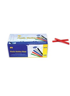 Psi Plastic Binding Ring 10mm, Red  - Image 1