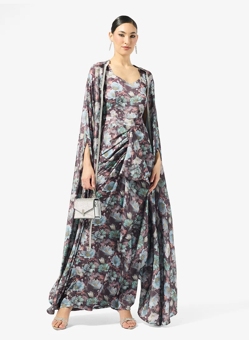 Golden Apple  Floral Print 2Pcs Set Dress for Women | Best Price UAE