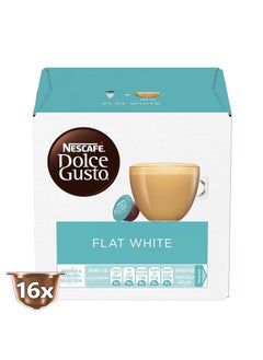 Dolce Gusto Nescafe Dolce Gusto Flat White Coffee 16 Capsules (Pack of 3)  - Image 3