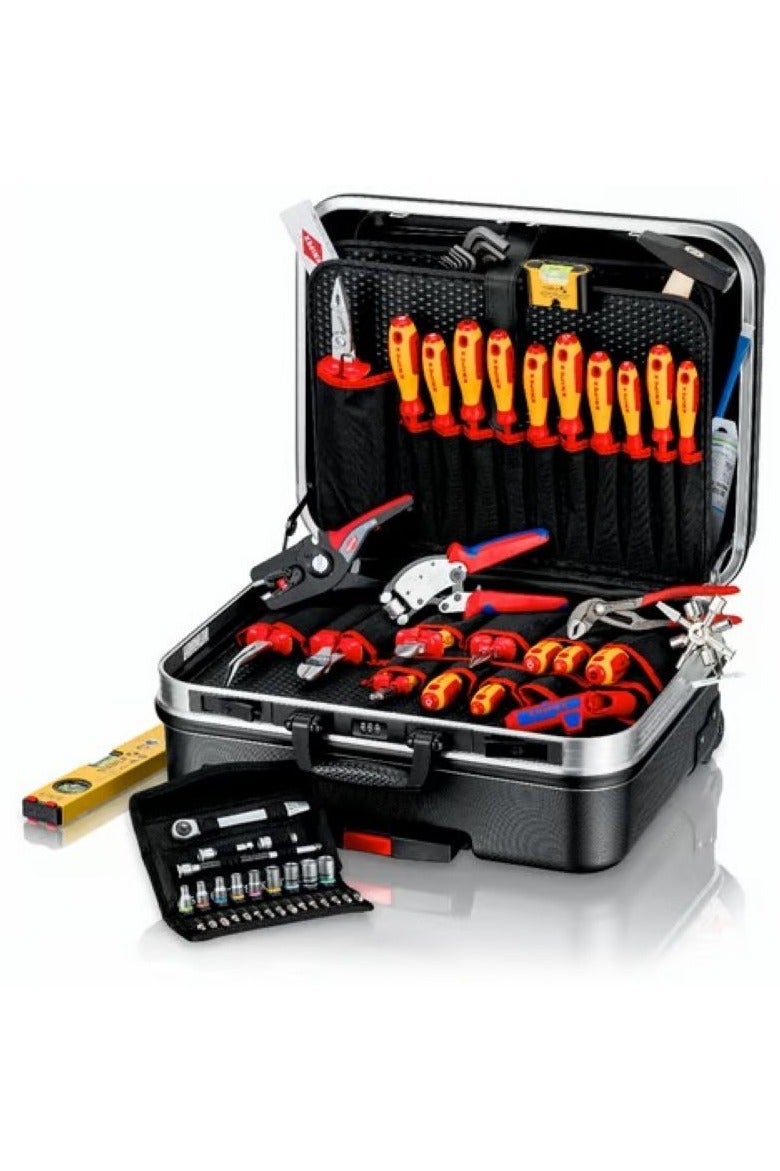 كنيبيكس حقيبة أدوات Knipex 00 21 06 "BIG Basic Move" ElectricPlus 68 قطعة