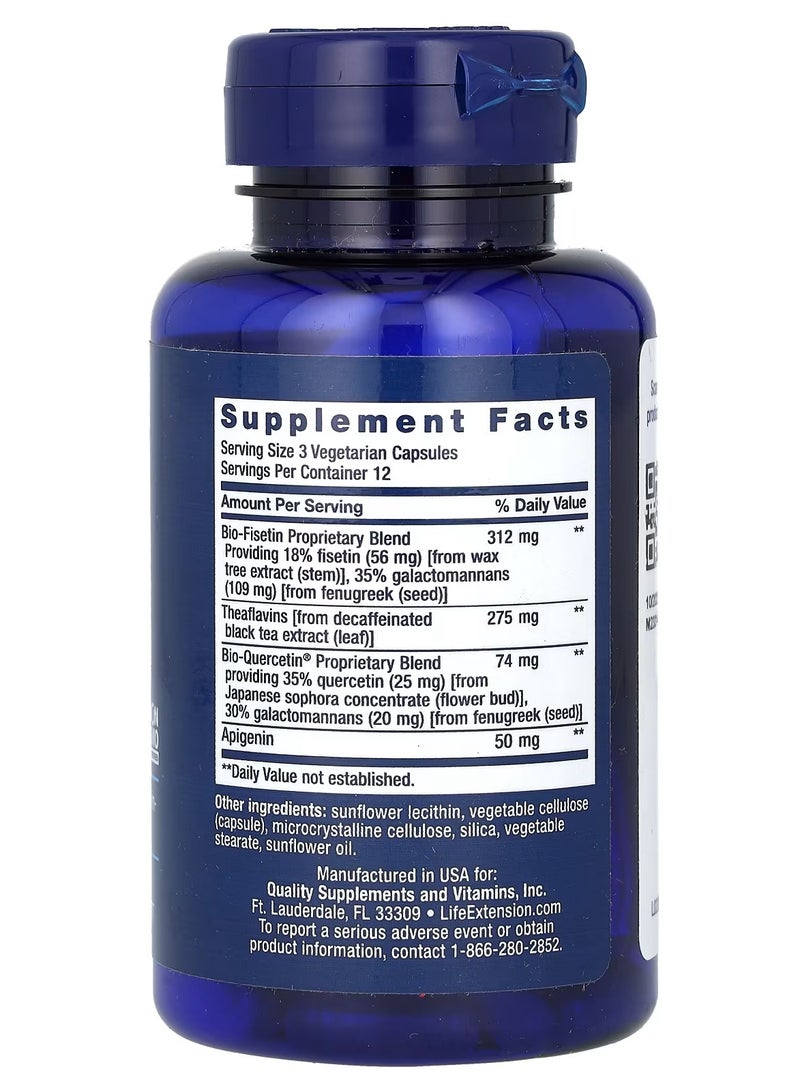 Life Extension Senolytic Activator, 36 Vegetarian Capsules - Image 2