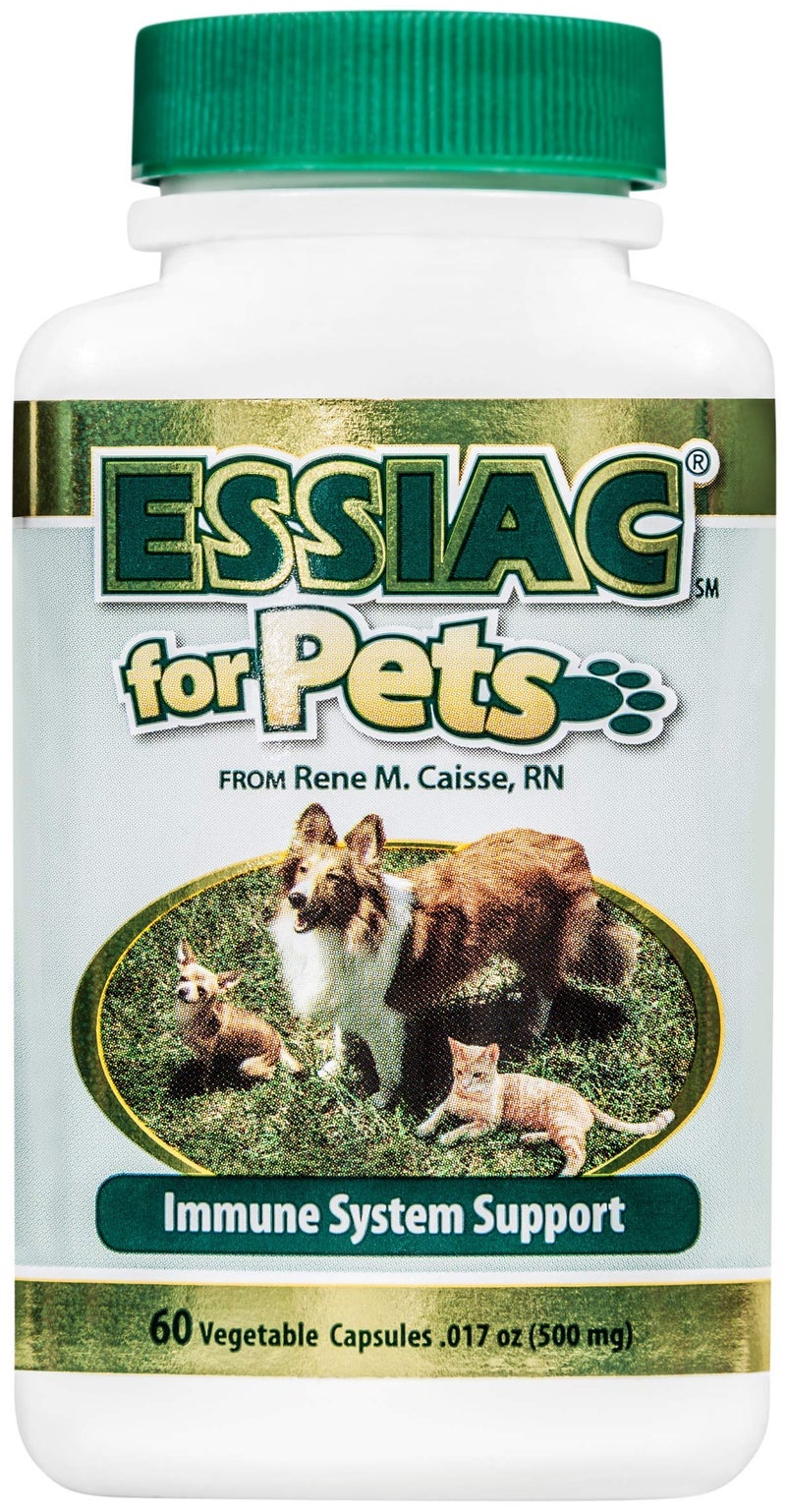 Essiac International Herbal Supplement for Pets, 60 Capsules - Image 1