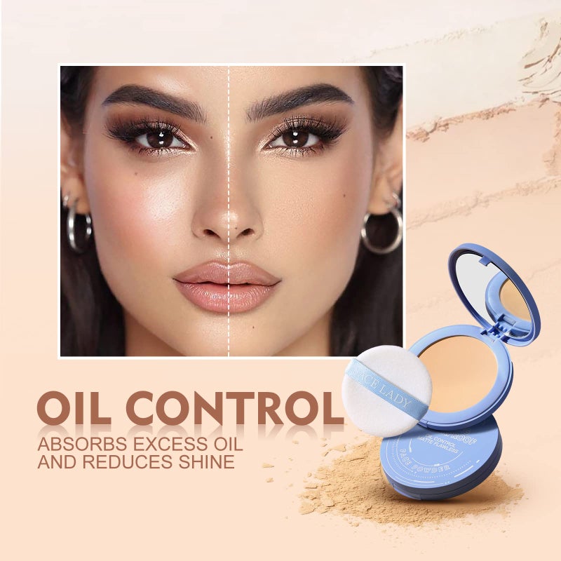 SACE LADY Face Powder Waterproof Sets Makeup, Controls Shine, Smooth Fine Lines for Flawless Lightweight Finish, Long Lasting Matte Compact Setting Powder Cosmetics Cruelty-free, 0.35oz (#03) - Image 5
